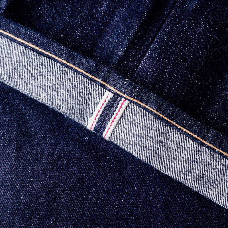 KRAKATOA 17oz UNSANFORIZED RED LINE SELVEDGE SLIM STRAIGHT CUT