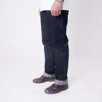 KRAKATOA 17oz UNSANFORIZED RED LINE SELVEDGE SLIM STRAIGHT CUT