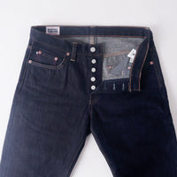 KRAKATOA 17oz UNSANFORIZED RED LINE SELVEDGE SLIM STRAIGHT CUT