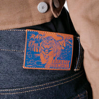 RAYI 17oz UNSANFORIZED BLUE LINE SELVEDGE SLIM STRAIGHT CUT