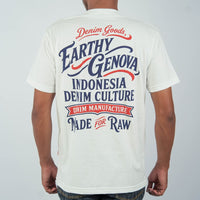 EARTHY GENOVA - White T-Shirt Series