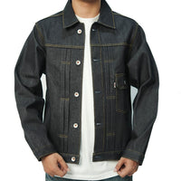 EARTHY GENOVA  - Jacket Denim CABOT TYPE I JAPAN SERIES Non Selvedge Sanforized