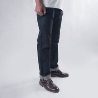 GOLD DIGGER 21oz UNSANFORIZED DOUBLE GOLD LINE SELVEDGE SLIM STRAIGHT CUT