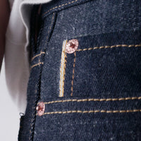 GOLD DIGGER 21oz UNSANFORIZED DOUBLE GOLD LINE SELVEDGE SLIM STRAIGHT CUT