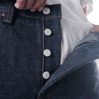 GOLD DIGGER 21oz UNSANFORIZED DOUBLE GOLD LINE SELVEDGE SLIM STRAIGHT CUT