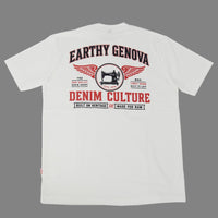 EARTHY GENOVA - White T-Shirt Series