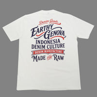 EARTHY GENOVA - White T-Shirt Series