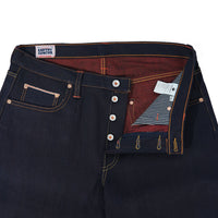 EARTHY GENOVA - HANTENGU JIN 19 Oz Indigo x Orange Color